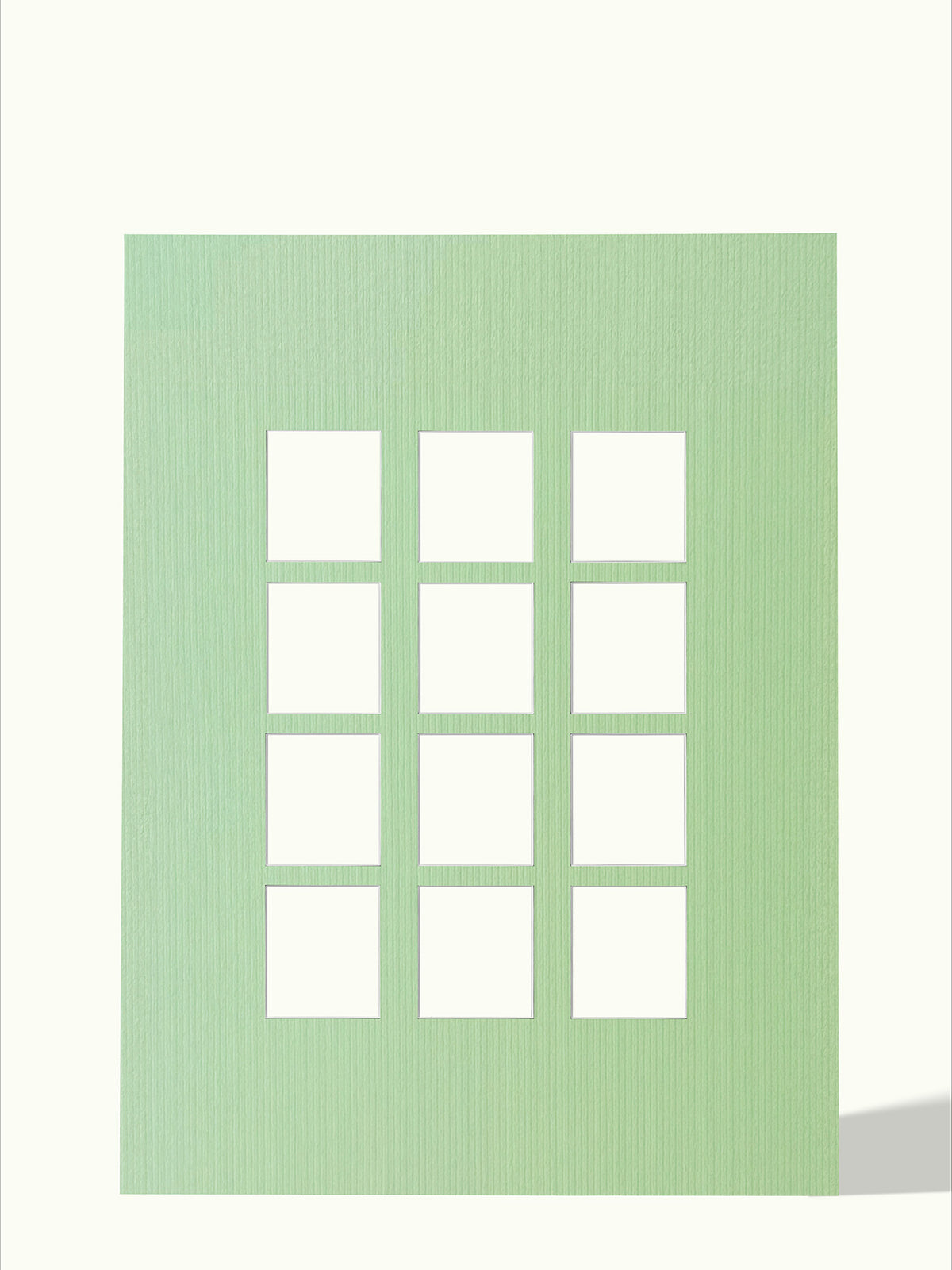 12x Polaroid Instax passe-partout, kleur Sage Green, voor Polaroid square, 50x70 cm