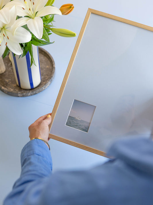 30x40 cm polaroid square - passe-partout