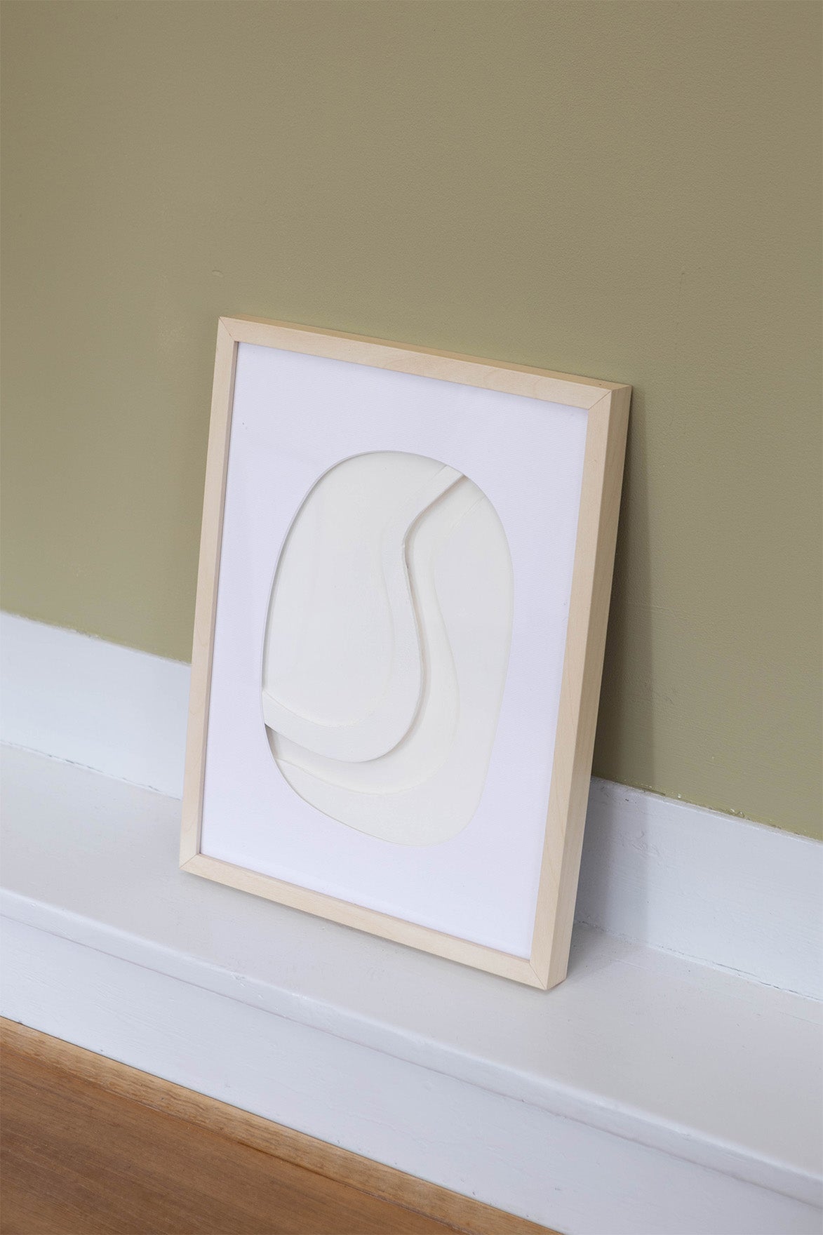 Asymmetrisch rond, organische vorm - passe-partout
