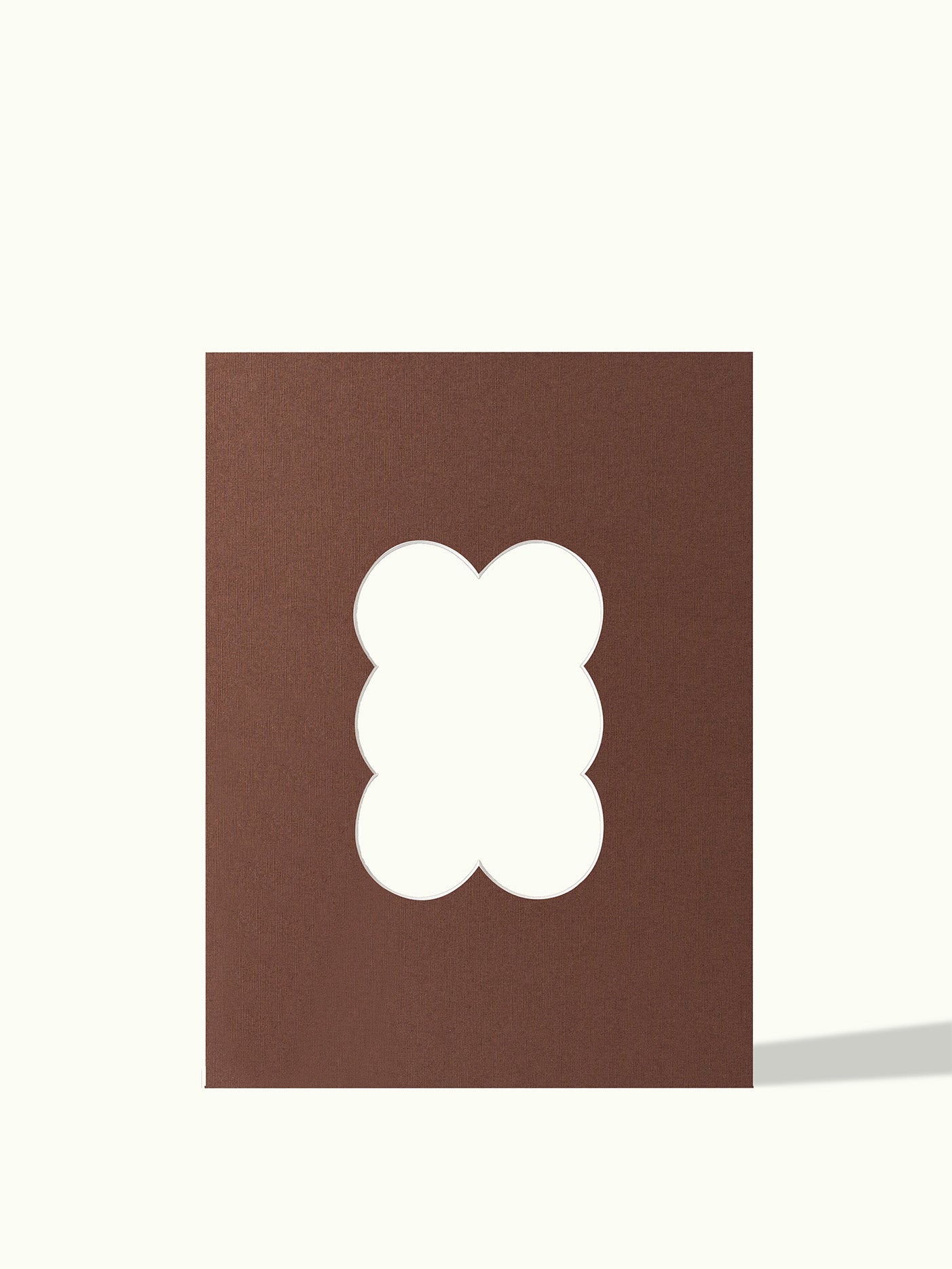 Cloud organic shape - passe-partout