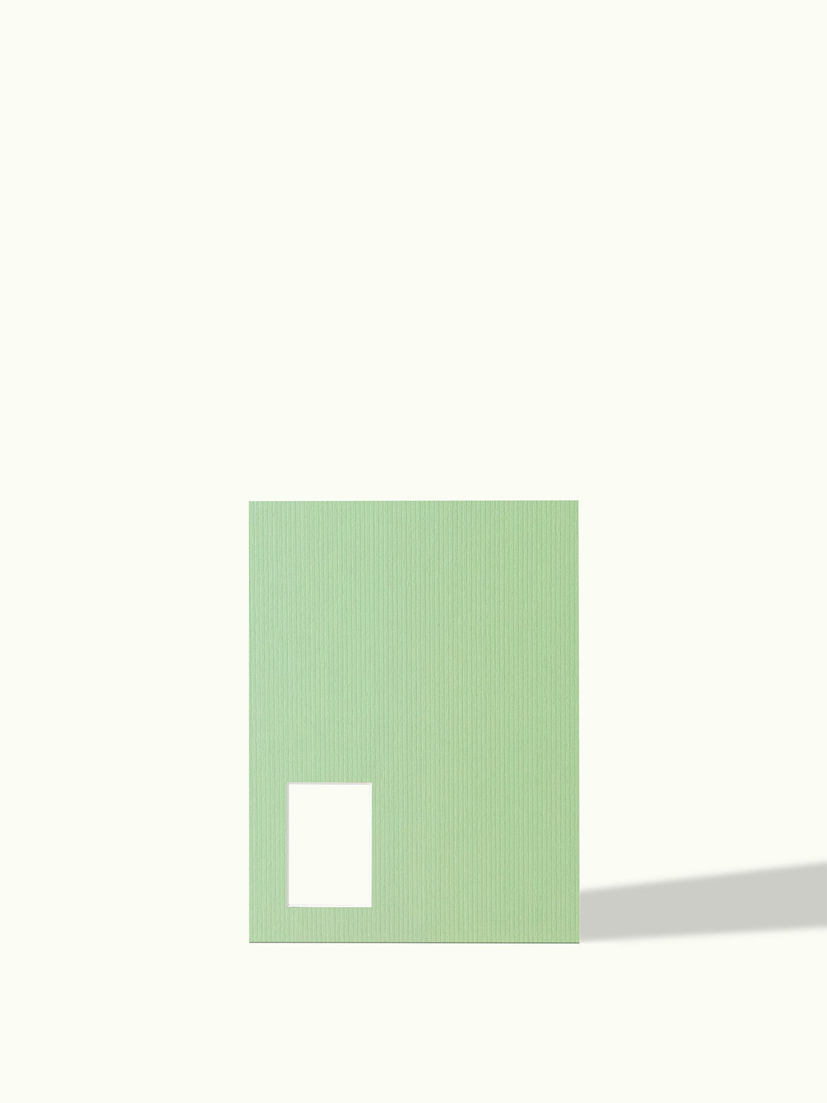 Polaroid Instax mini passe-partout in de hoek, A4, kleur Sage Green