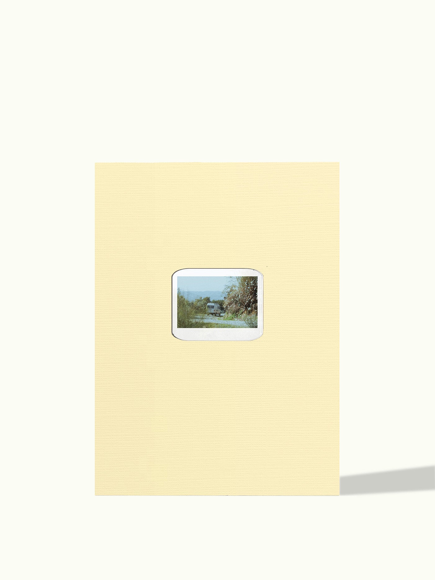 Ronde hoeken Polaroid Instax - passe-partout