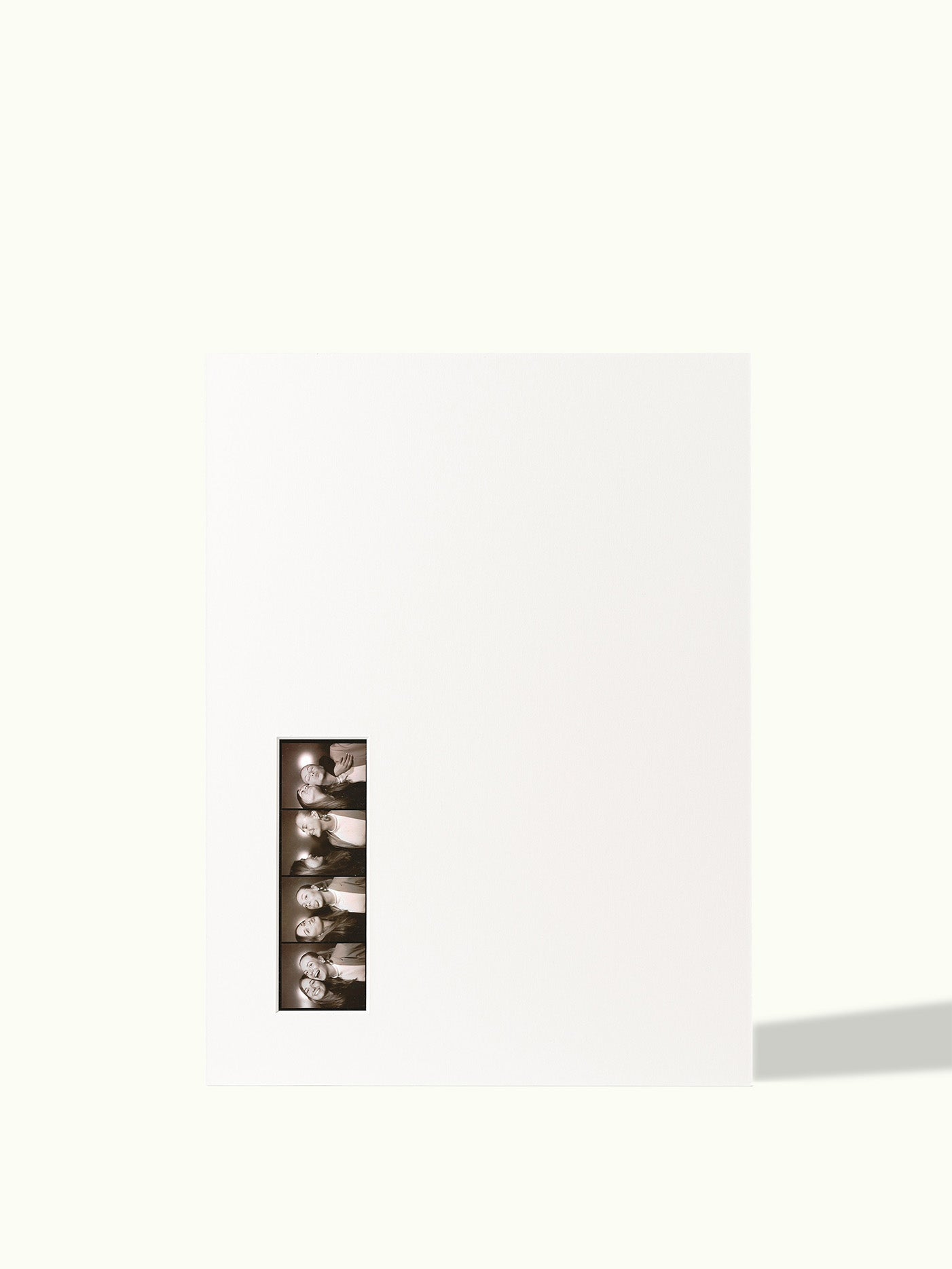 30x40 cm fotostrip (kioskfoto) - passe-partout