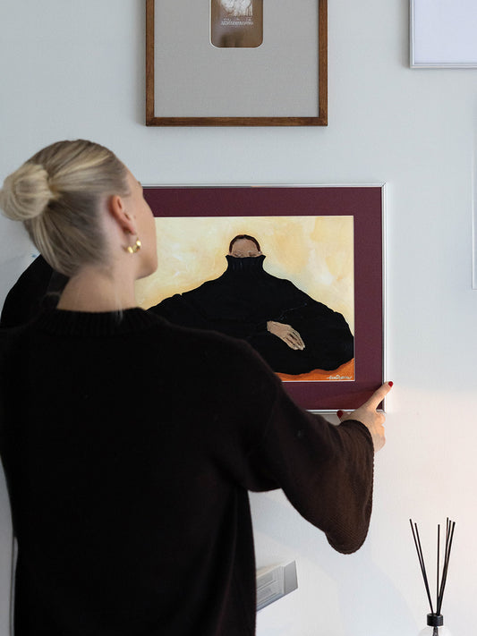 Standaard poster formaat - passe-partout