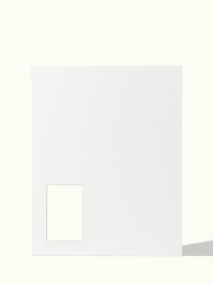 40x50 cm foto standaard (10x15 cm) passe-partout