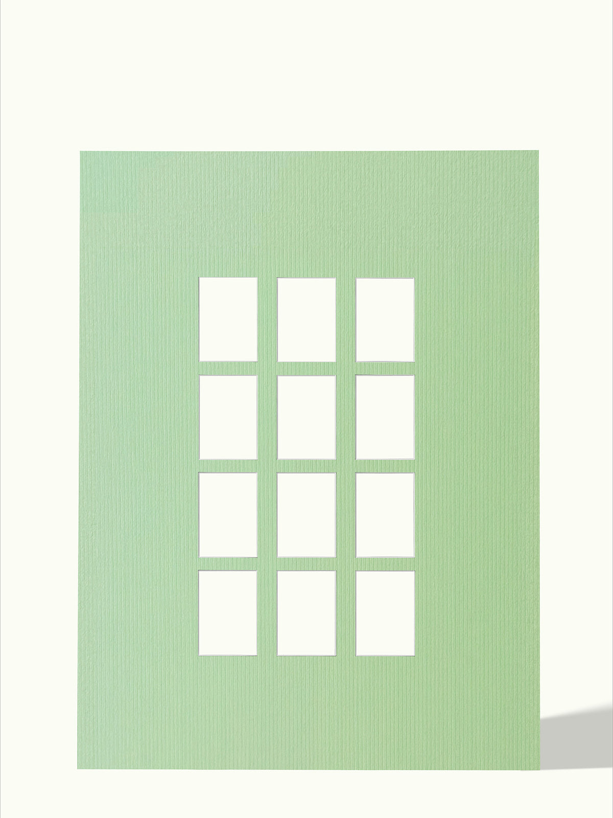12x Polaroid Instax passe-partout, kleur Sage Green, voor Polaroid mini