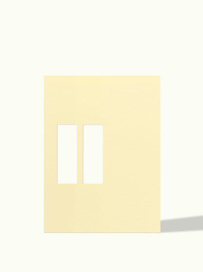 2x Photostrip (photobooth photo) off-center - passe-partout