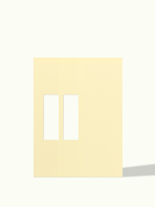 2x Photostrip (photobooth photo) off-center - passe-partout