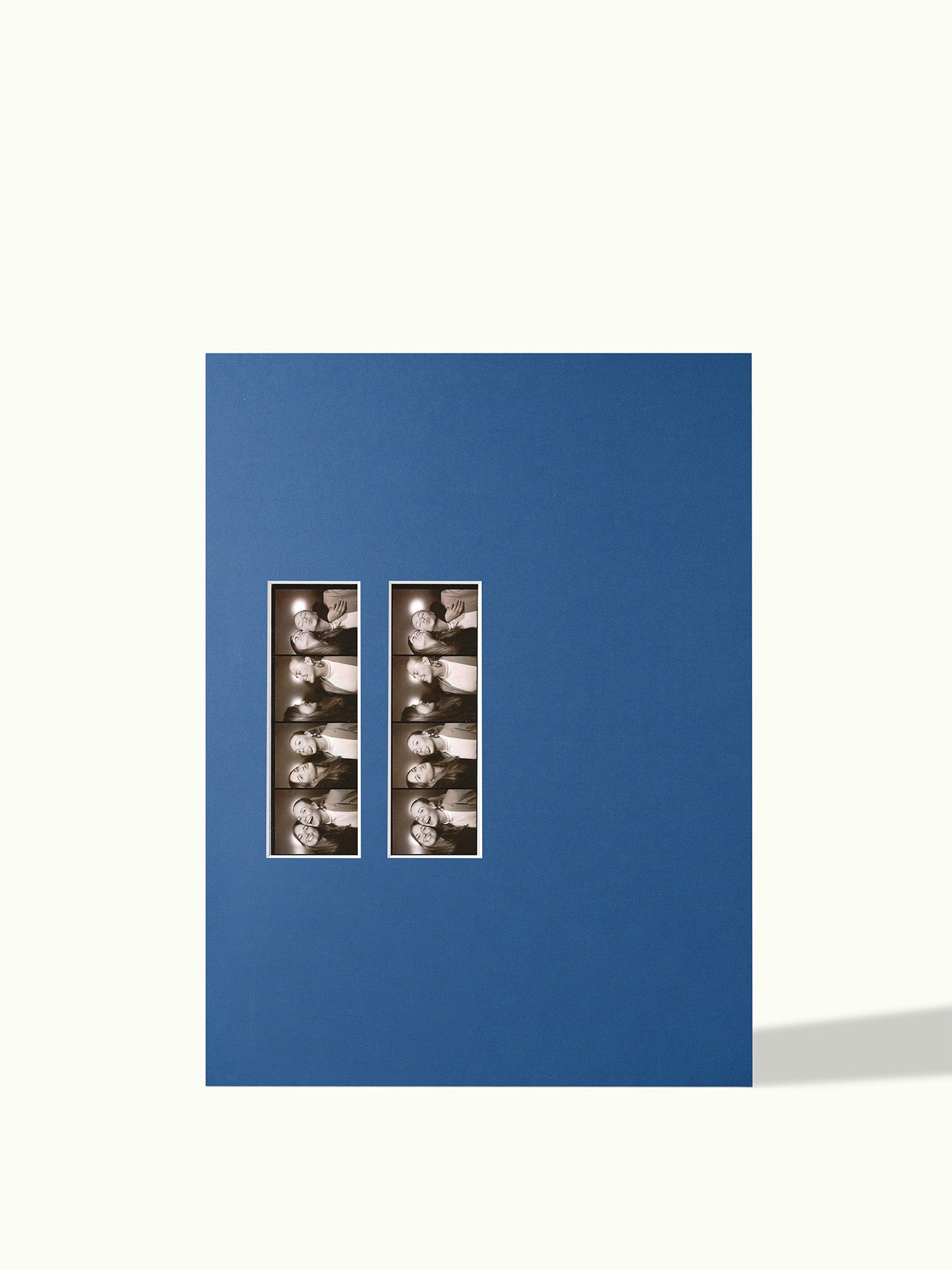 2x Fotostrip (kioskfoto) off-center - passe-partout