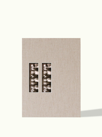 2x Fotostrip (kioskfoto) off-center - passe-partout