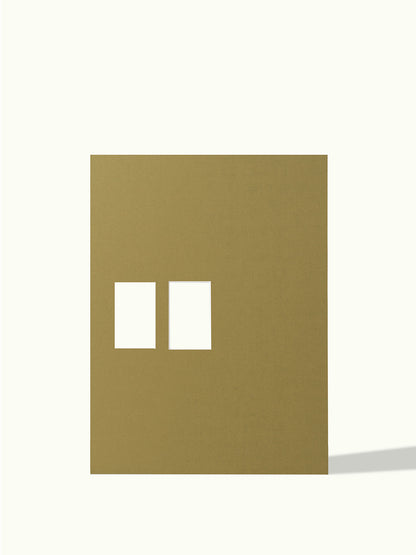 2x Polaroid Instax mini off-center - passe-partout