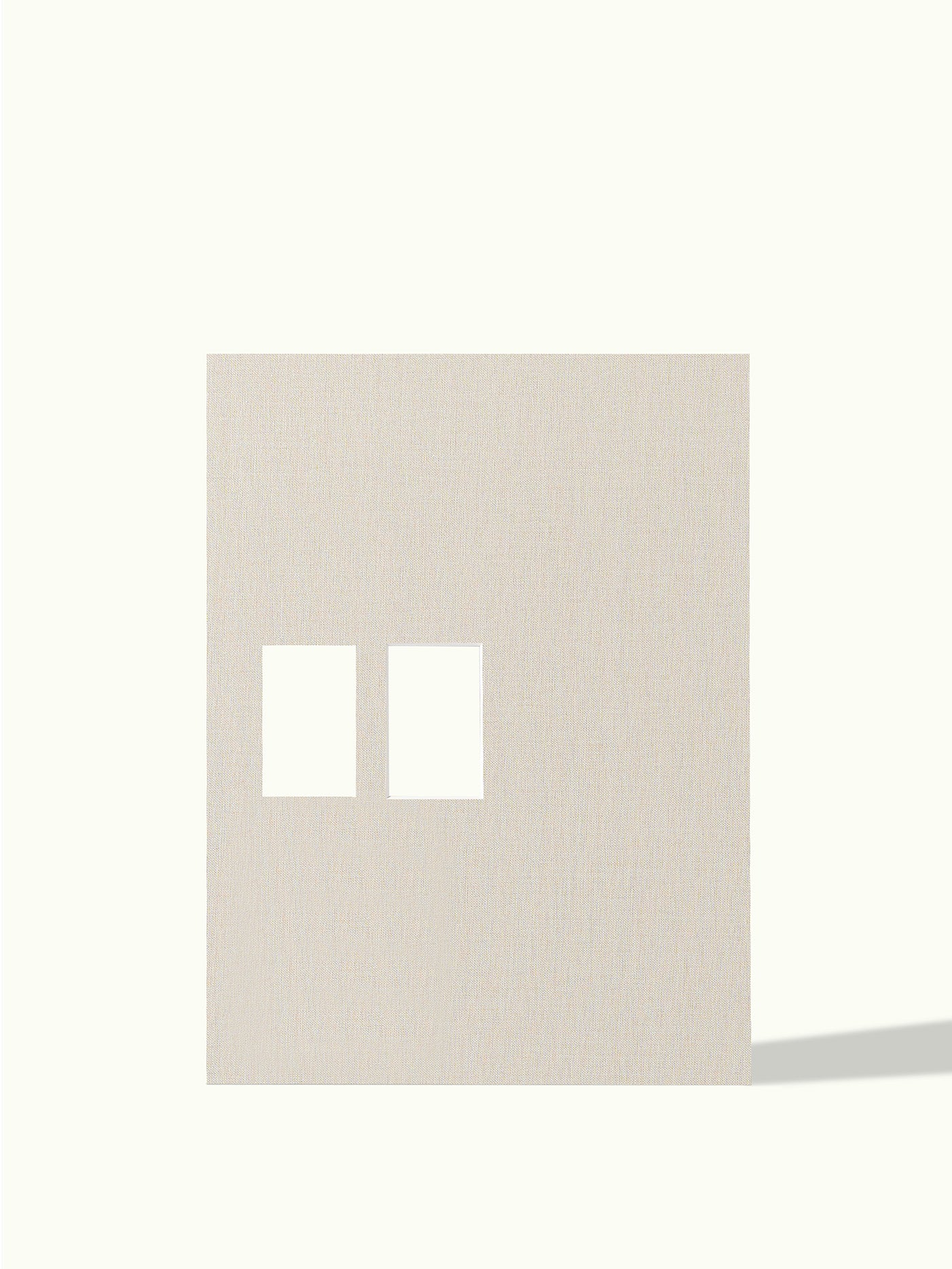 2x Polaroid Instax mini off-center - passe-partout