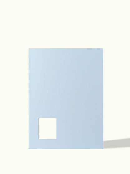 30x40 cm polaroid square - passe-partout