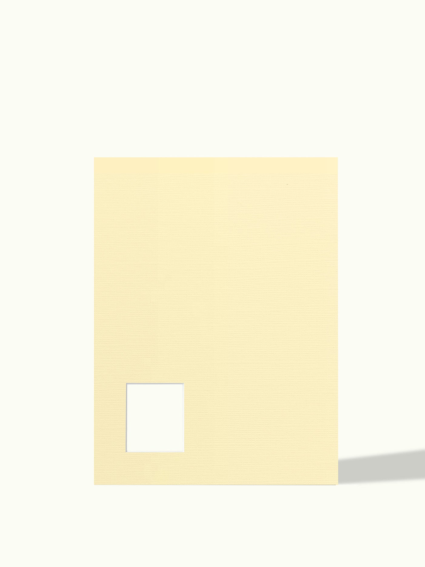 30x40 cm polaroid square - passe-partout