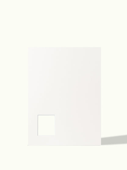 30x40 cm polaroid square - passe-partout