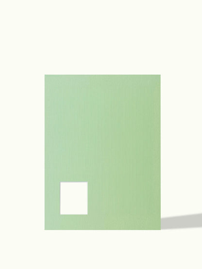 Polaroid Instax square passe-partout in the corner, 30x40 cm, colour Sage Green