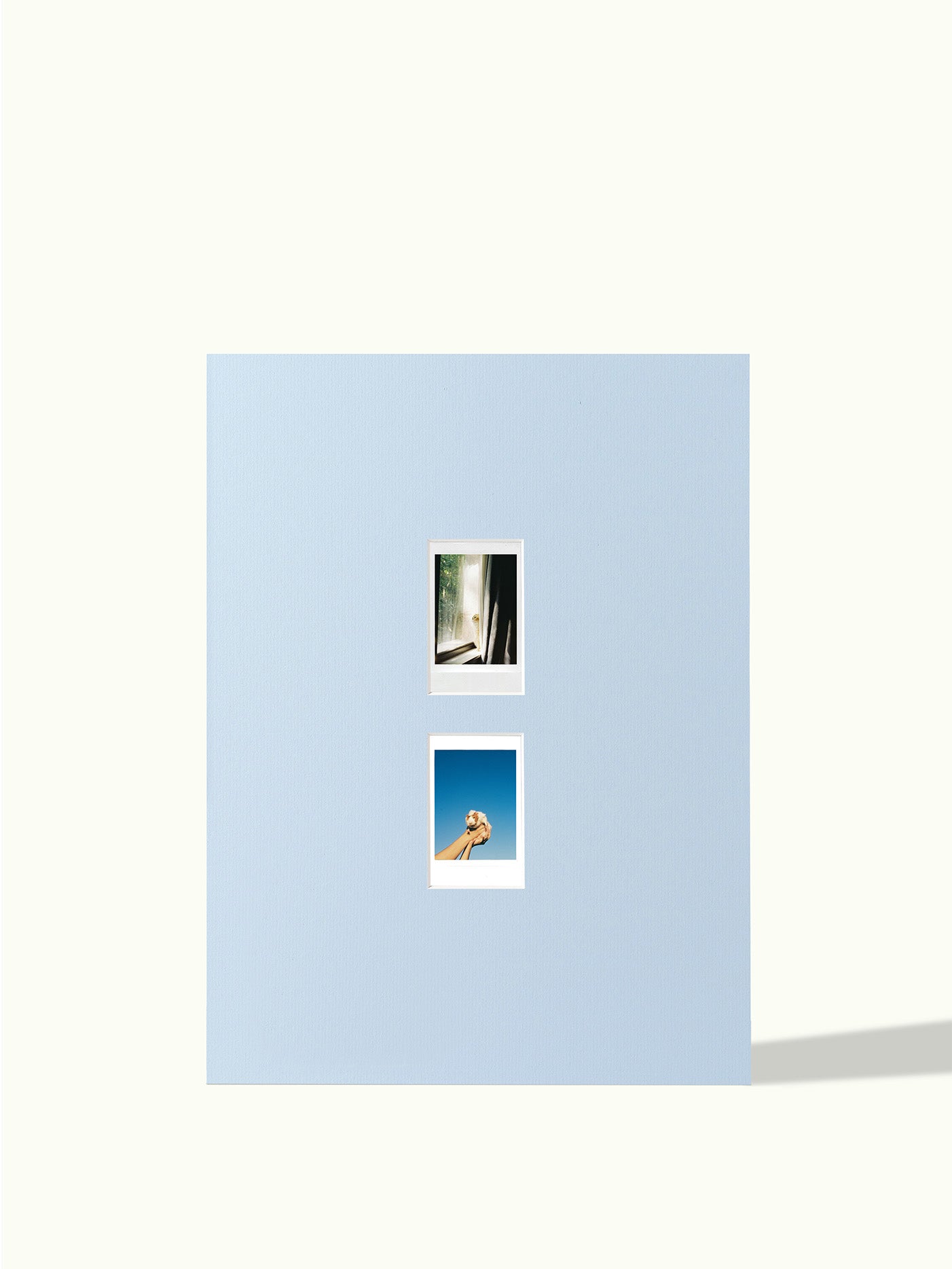 Verticale Polaroid reeks (2,3,4 foto's)