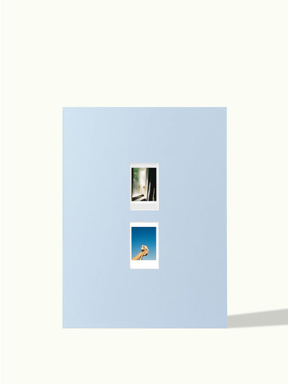 Verticale Polaroid reeks (2,3,4 foto's)