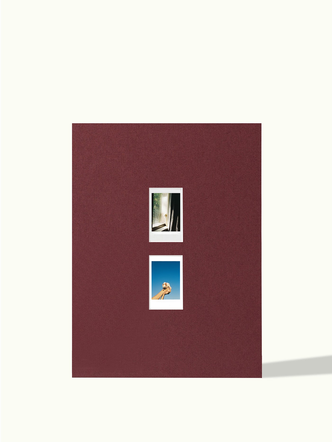 Verticale Polaroid reeks (2,3,4 foto's)