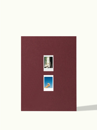 Verticale Polaroid reeks (2,3,4 foto's)