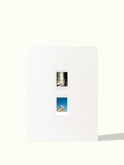 Verticale Polaroid reeks (2,3,4 foto's)