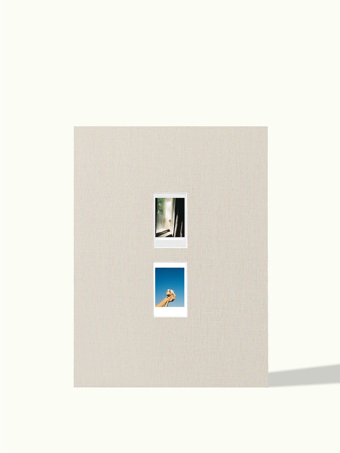 Verticale Polaroid reeks (2,3,4 foto's)