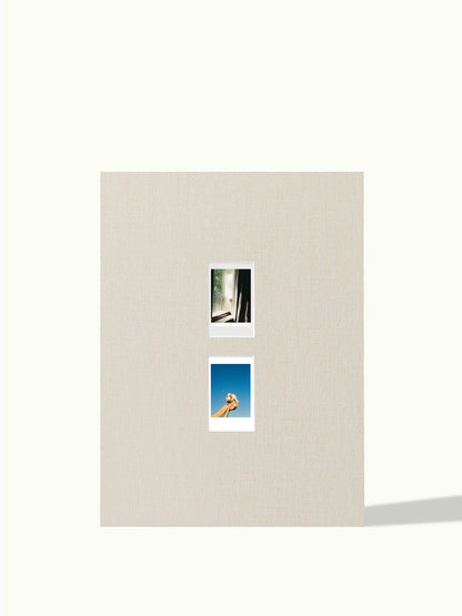 Verticale Polaroid reeks (2,3,4 foto's)