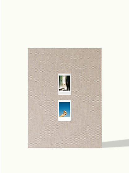 Verticale Polaroid reeks (2,3,4 foto's)