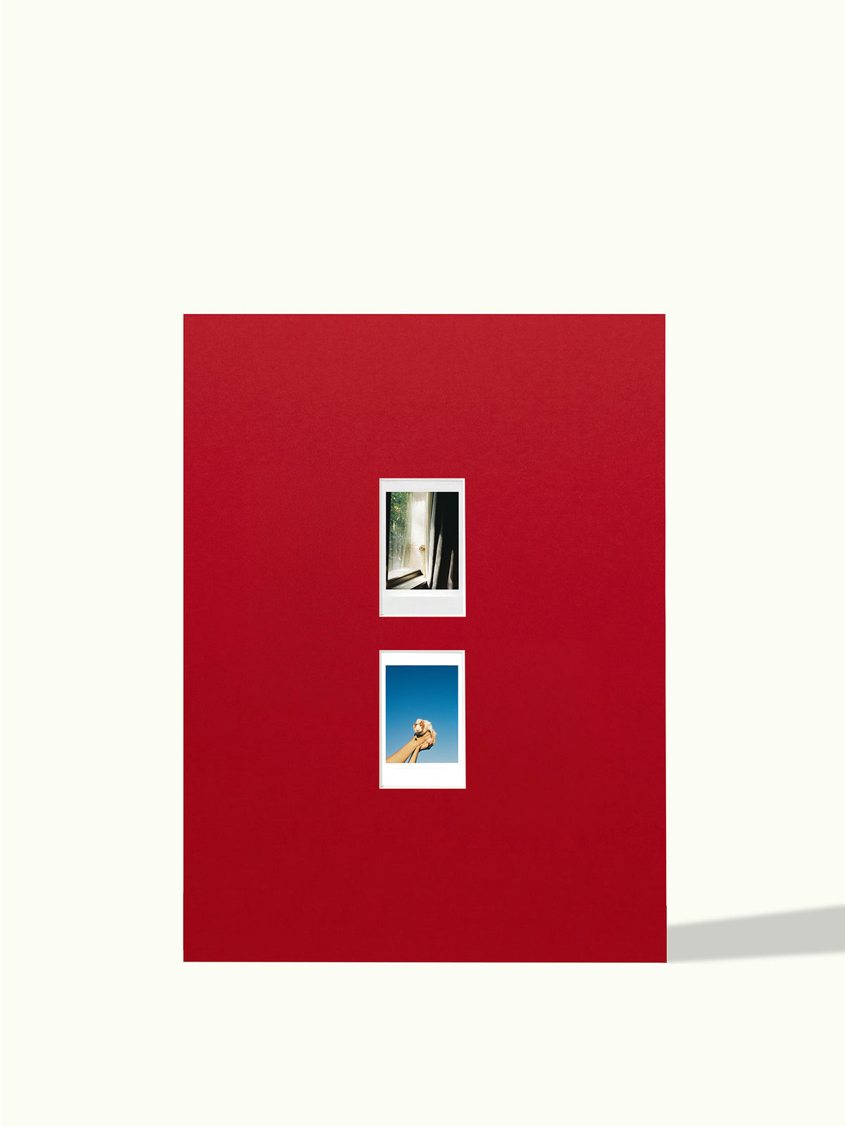 Verticale Polaroid reeks (2,3,4 foto's)