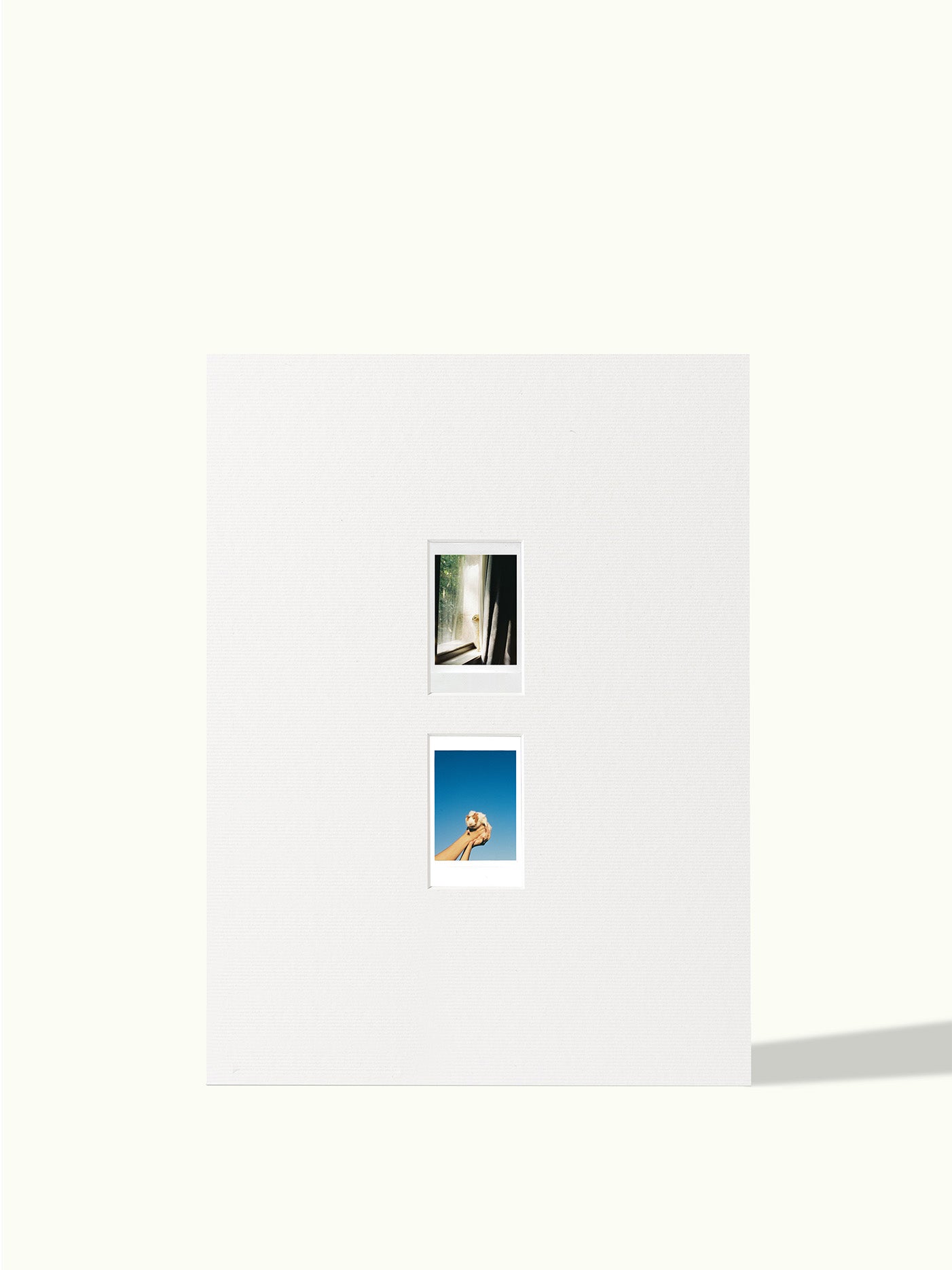 Verticale Polaroid reeks (2,3,4 foto's)