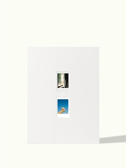 Verticale Polaroid reeks (2,3,4 foto's)