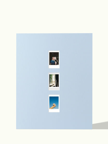 Verticale Polaroid reeks (2,3,4 foto's)
