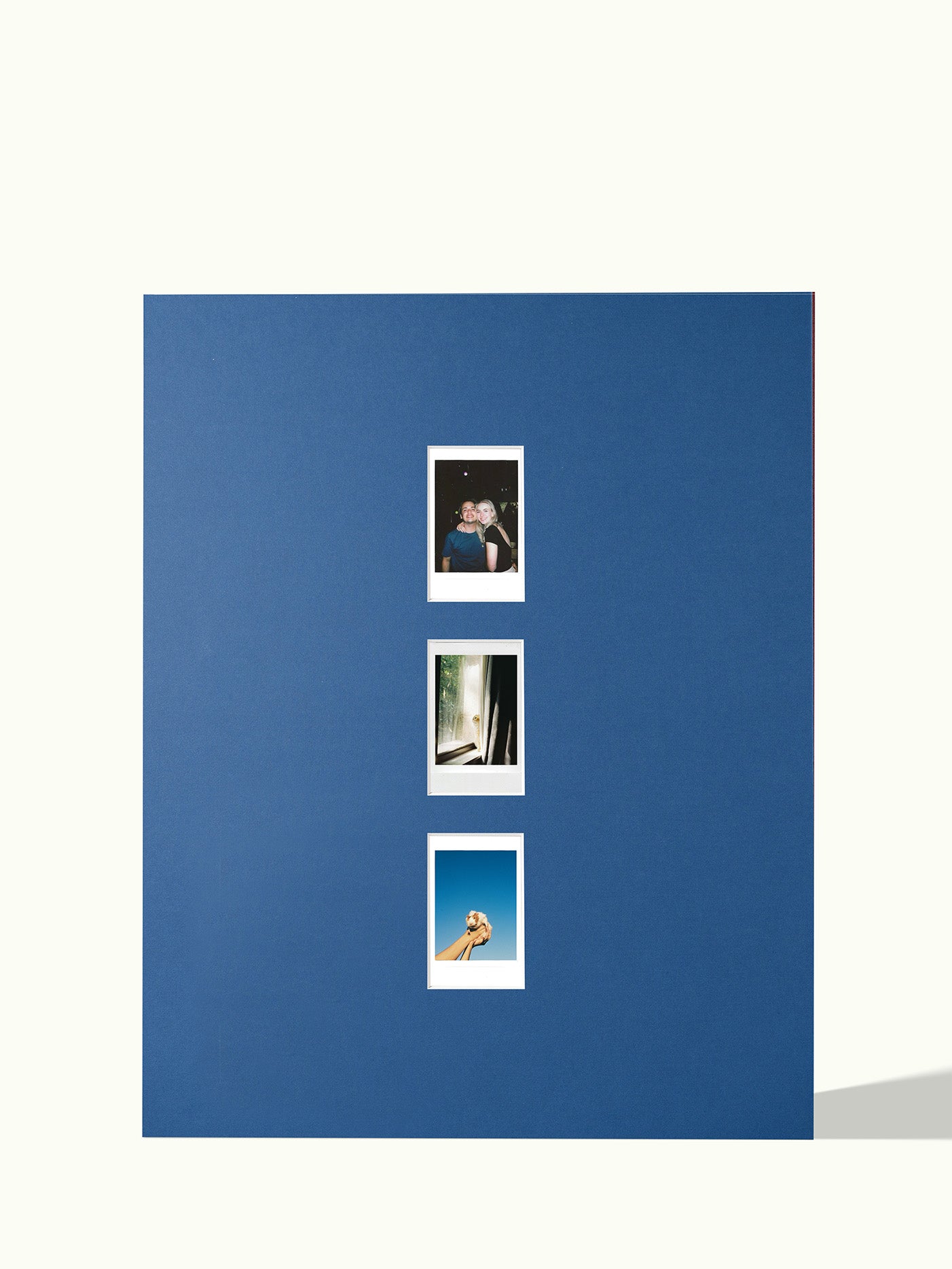 Verticale Polaroid reeks (2,3,4 foto's)
