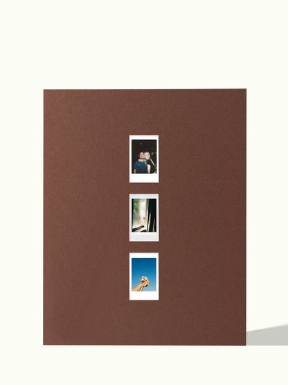 Verticale Polaroid reeks (2,3,4 foto's)