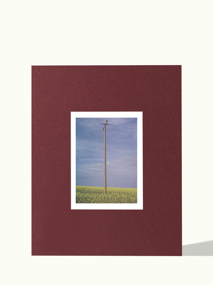 40x50cm passe-partout voor A4/21x29,7cm poster