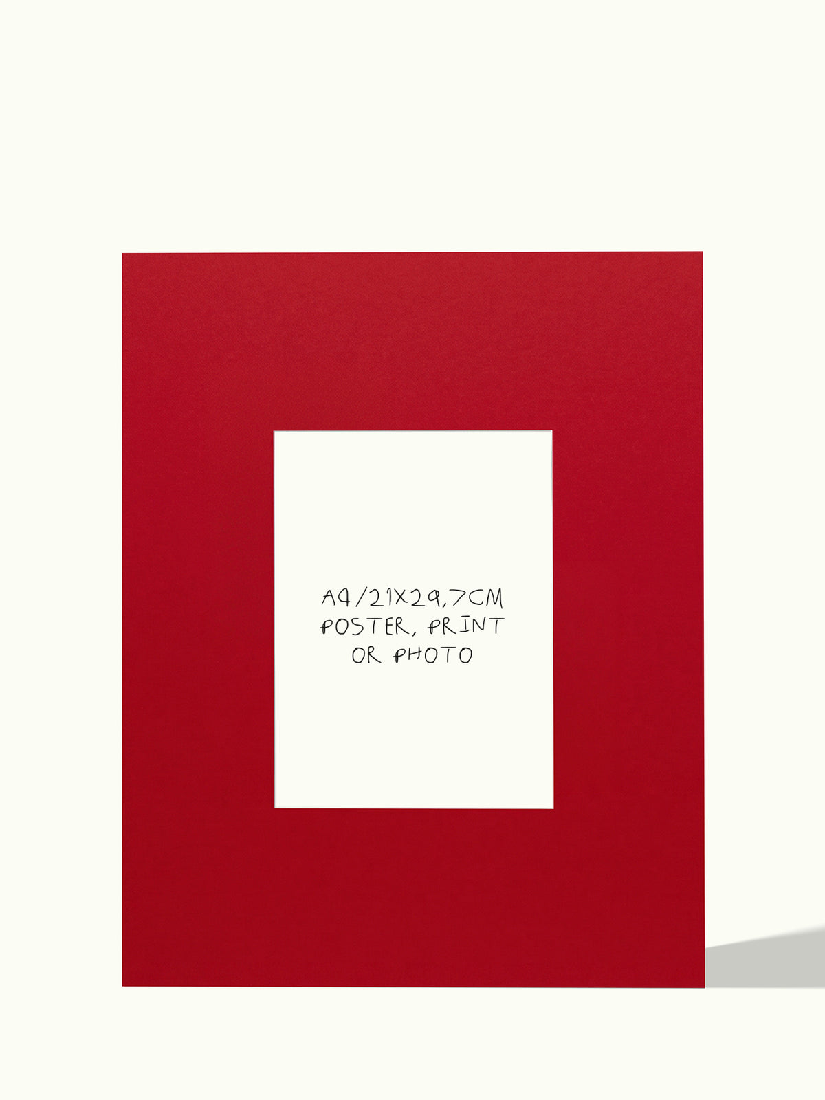 40x50cm passe-partout voor A4/21x29,7cm poster