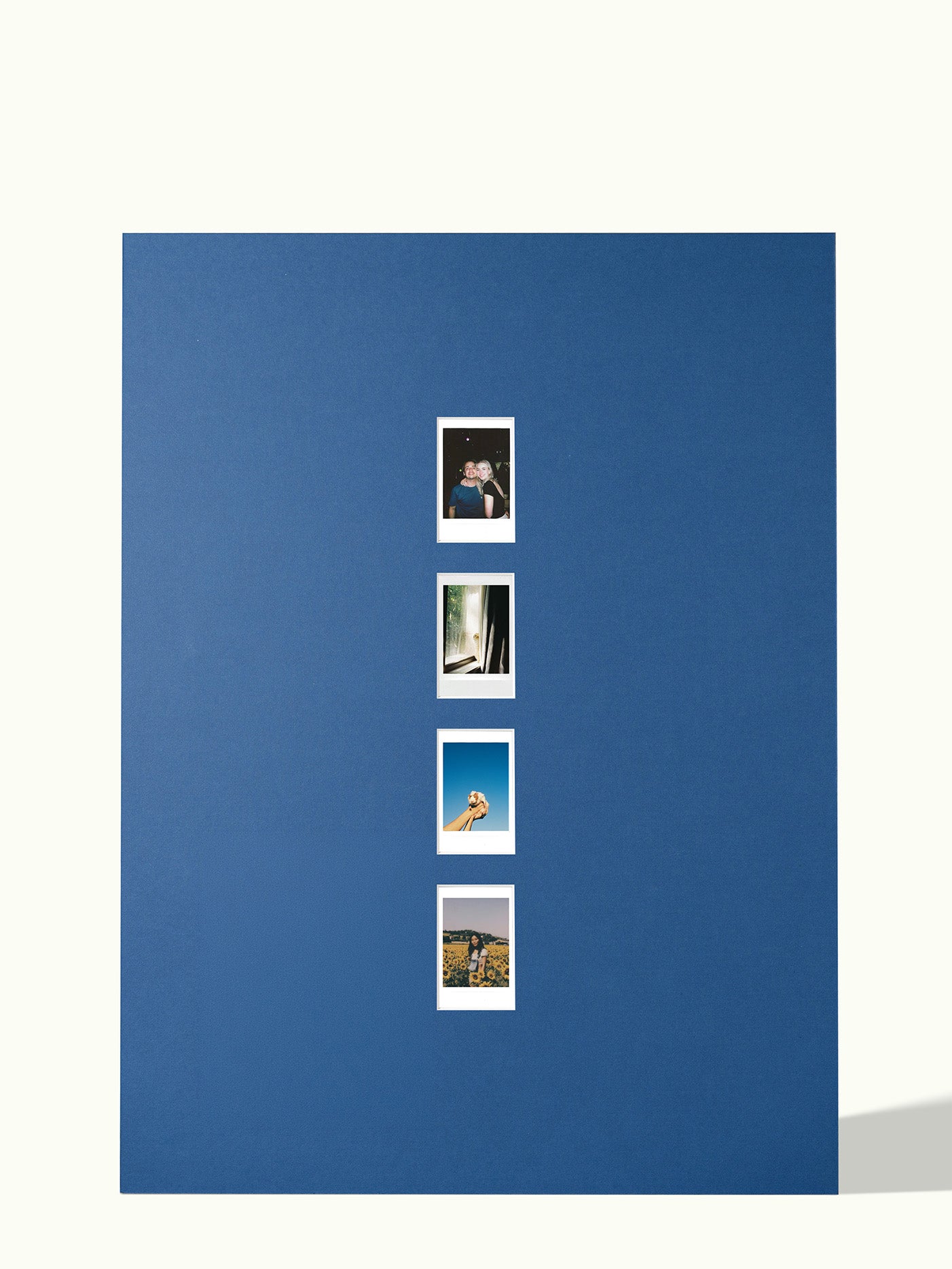 Verticale Polaroid reeks (2,3,4 foto's)