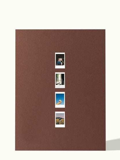 Verticale Polaroid reeks (2,3,4 foto's)