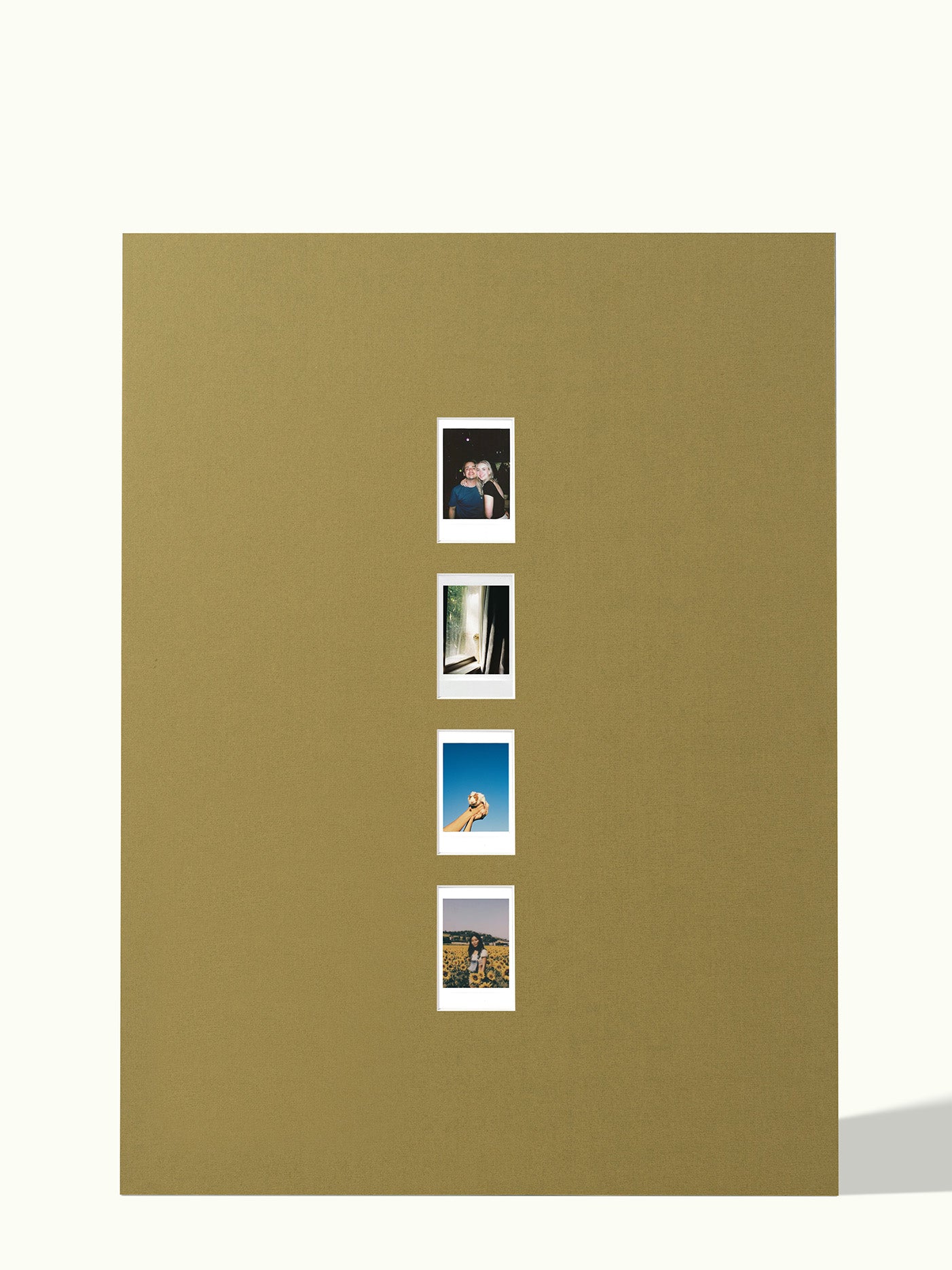 Verticale Polaroid reeks (2,3,4 foto's)