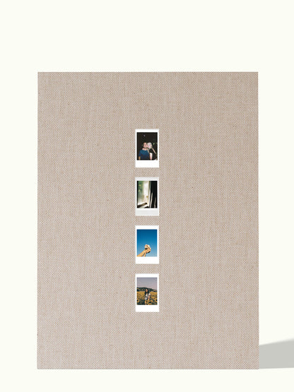 Verticale Polaroid reeks (2,3,4 foto's)