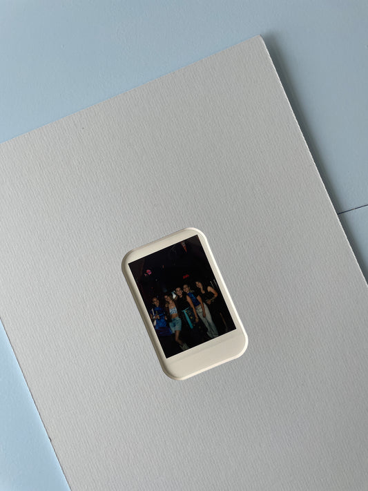 Ronde hoeken Polaroid Instax - passe-partout