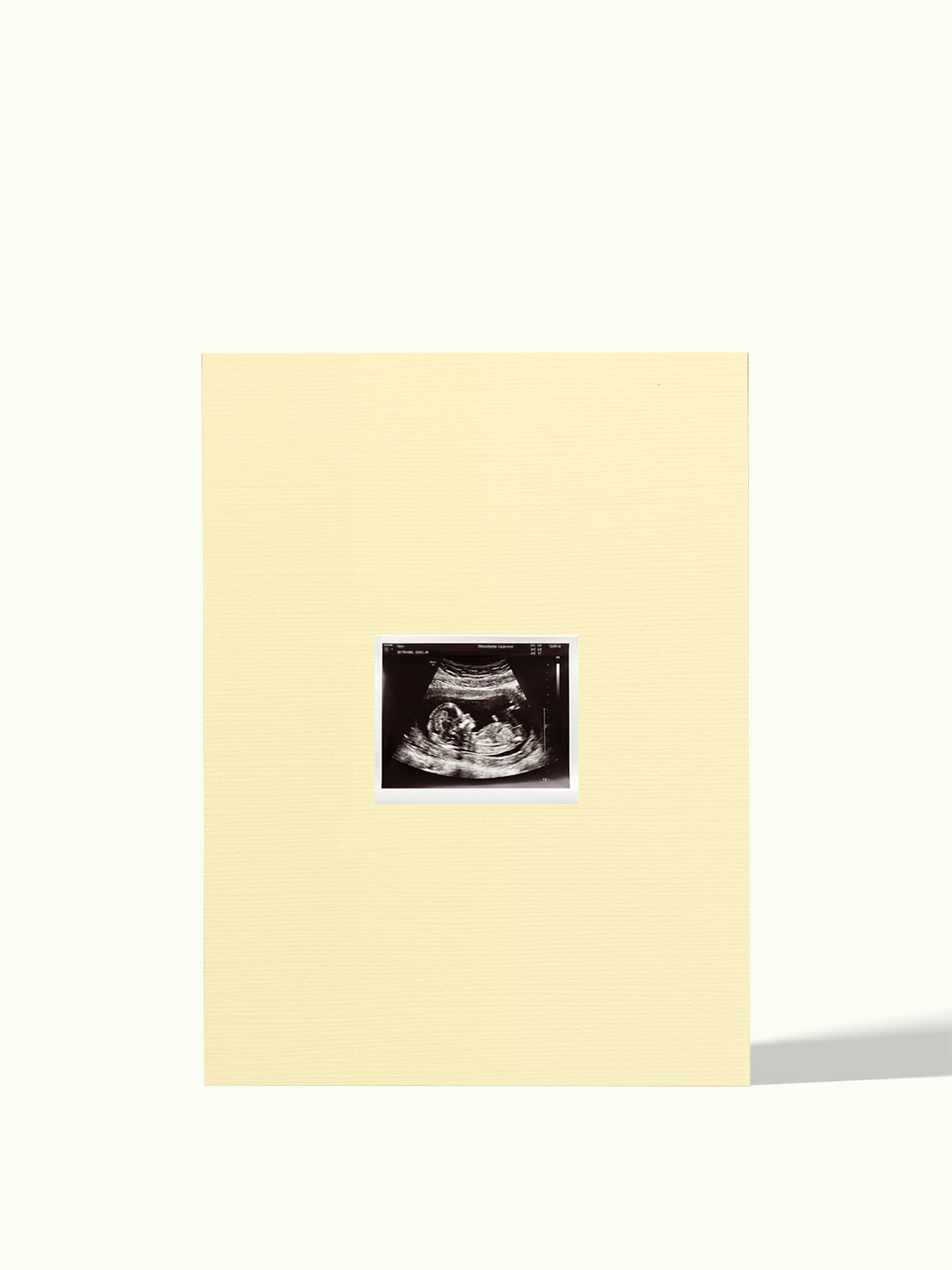 Echofoto passe-partout 8x11 cm, kleur Butter Yellow