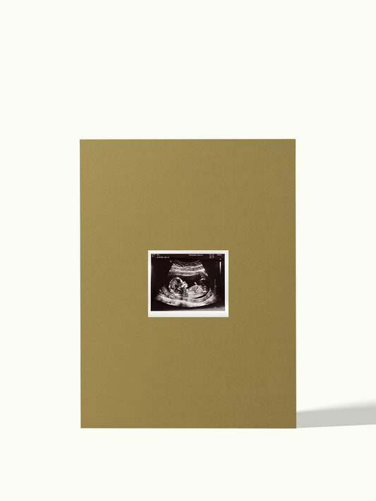 Echofoto passe-partout 8x11 cm, kleur Hold My Olive - Green