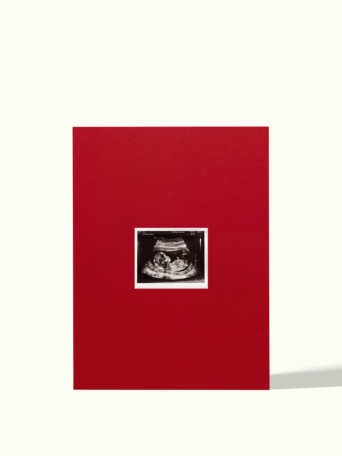 Echofoto passe-partout 8x11 cm, kleur Cherry Cola - Red