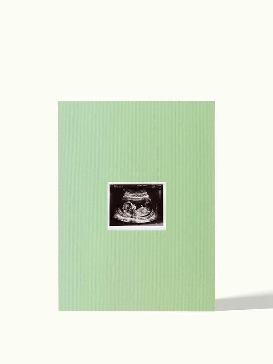 Echofoto passe-partout 8x11 cm, kleur Sage Green