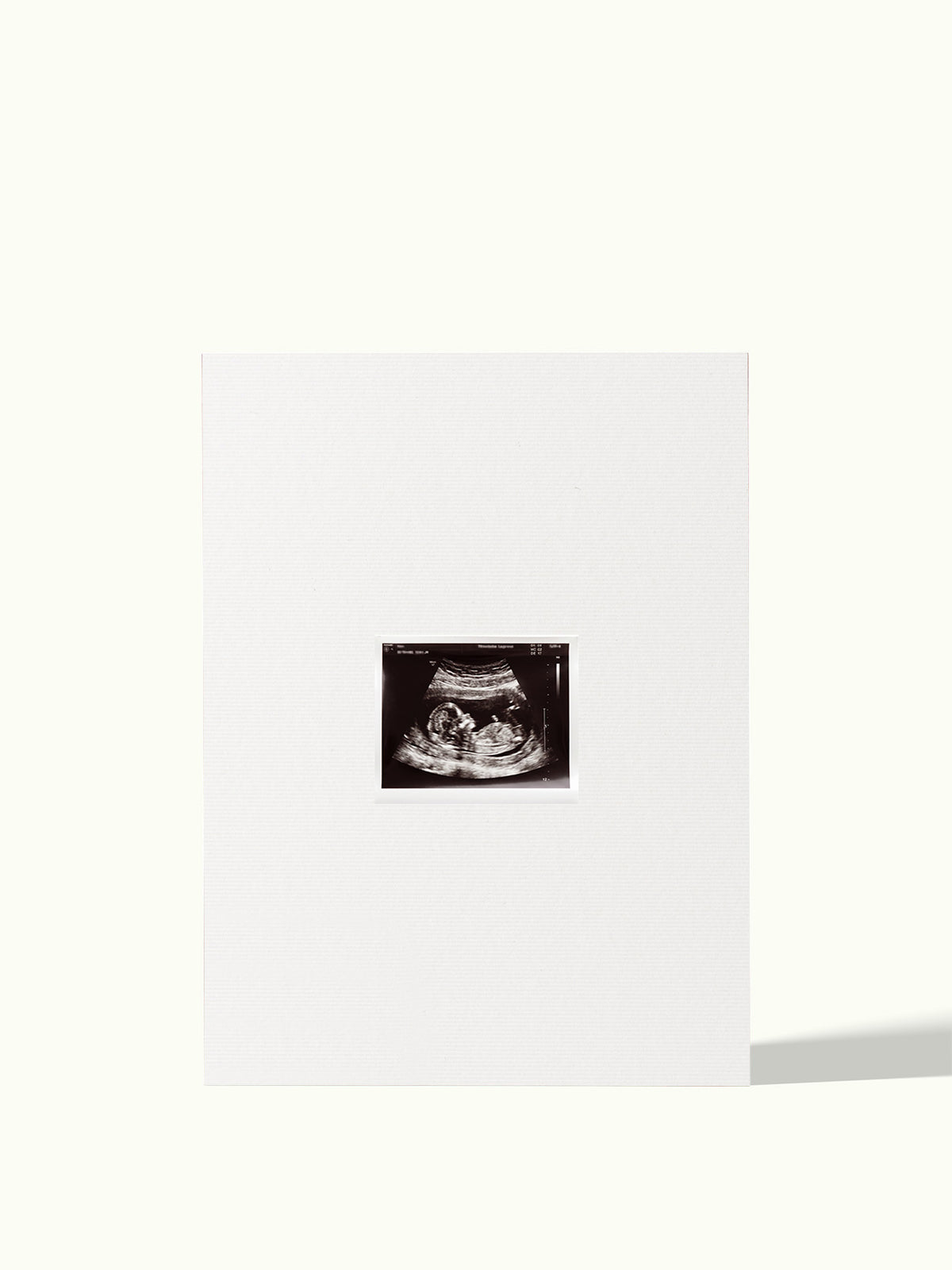 Echofoto passe-partout 8x11 cm, kleur White Like A Wave