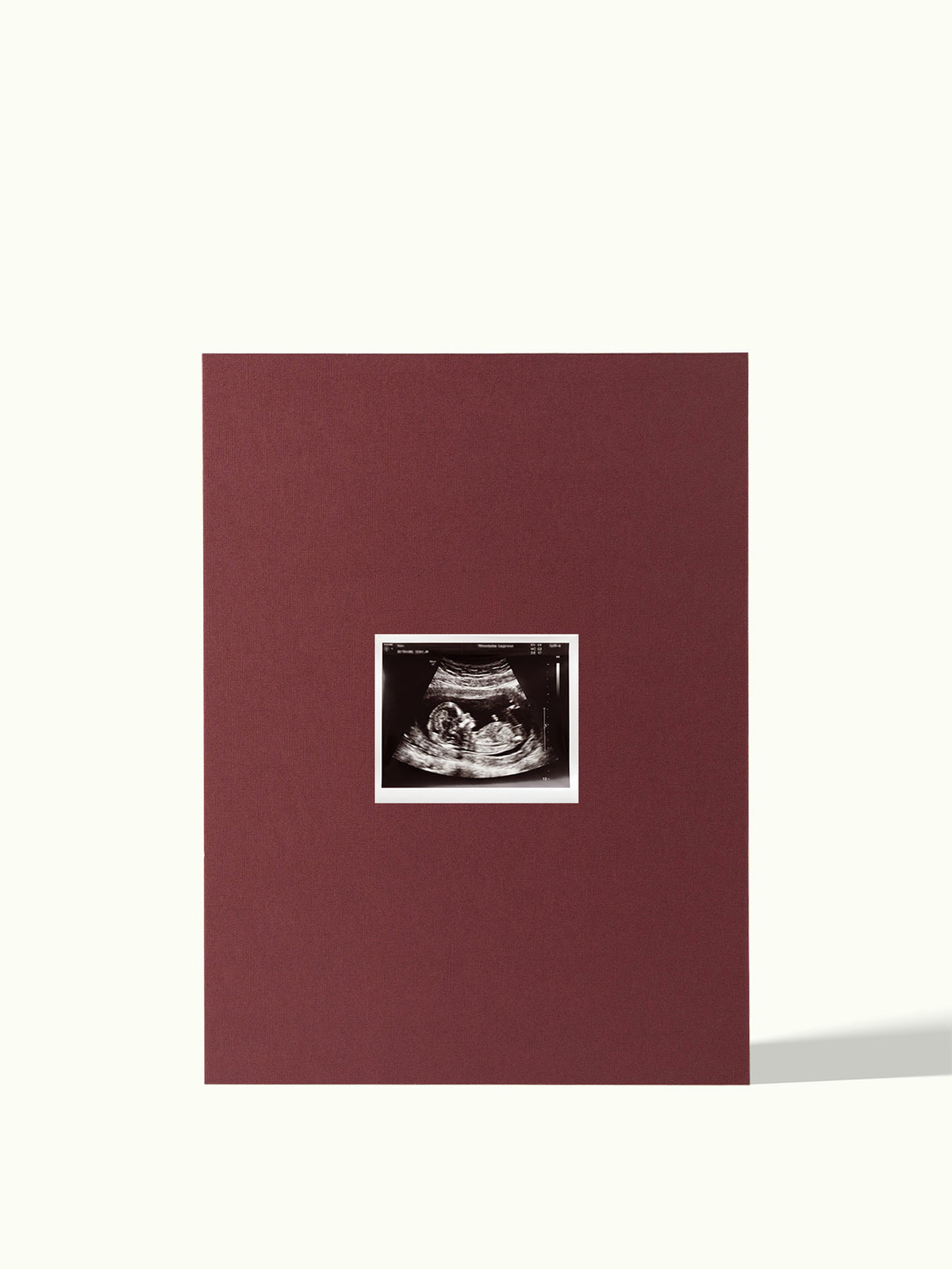 Echofoto passe-partout 8x11 cm, kleur Rioja Red - Bordeaux