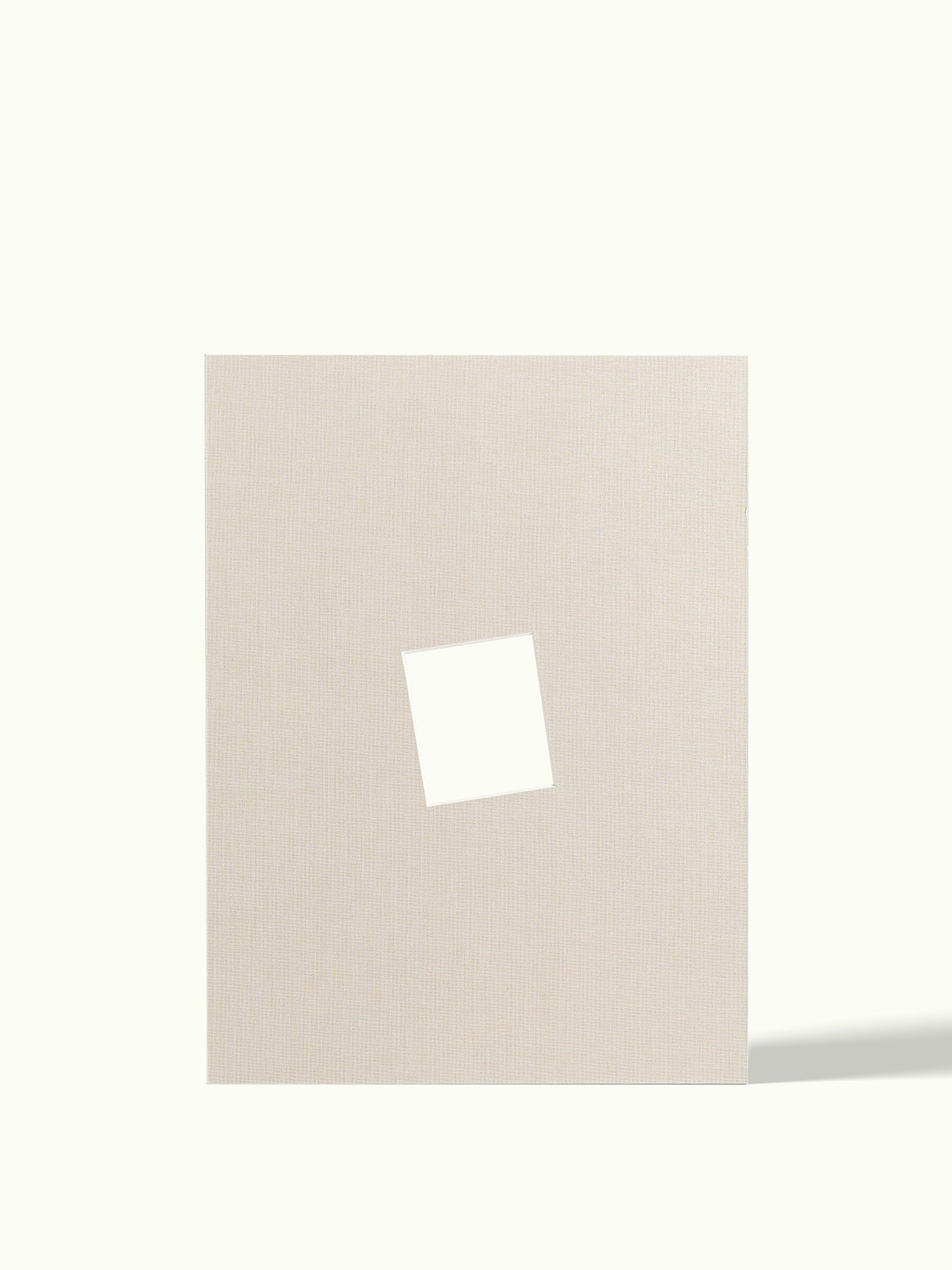 Schuine Polaroid Square - passe-partout