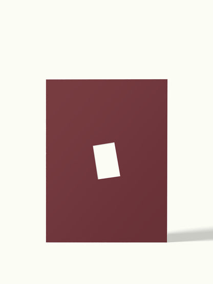 Schuine polaroid mini - passe-partout