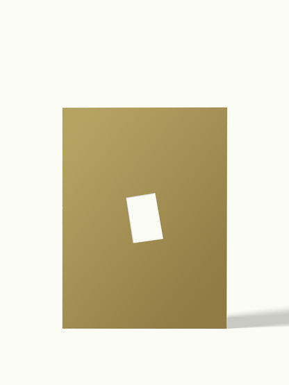 Schuine polaroid mini - passe-partout